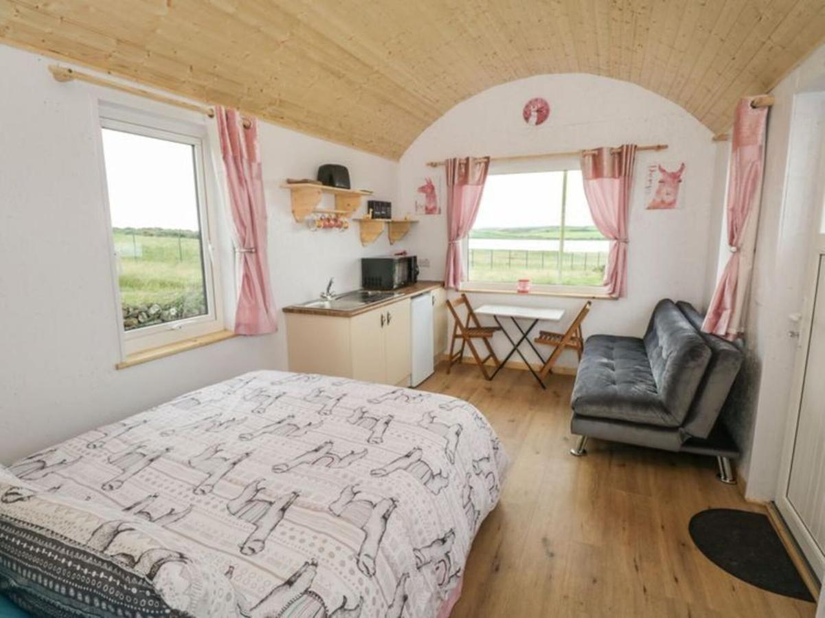 The Lazy Llama Shepherd Hut On Llama Farm Ballyshannon Luaran gambar